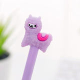 Creative Colorful Alpaca Gel Pen Signature Pen Escolar Papelaria School Office Supply Promotional Gift