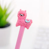 Creative Colorful Alpaca Gel Pen Signature Pen Escolar Papelaria School Office Supply Promotional Gift