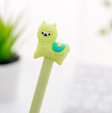 Creative Colorful Alpaca Gel Pen Signature Pen Escolar Papelaria School Office Supply Promotional Gift